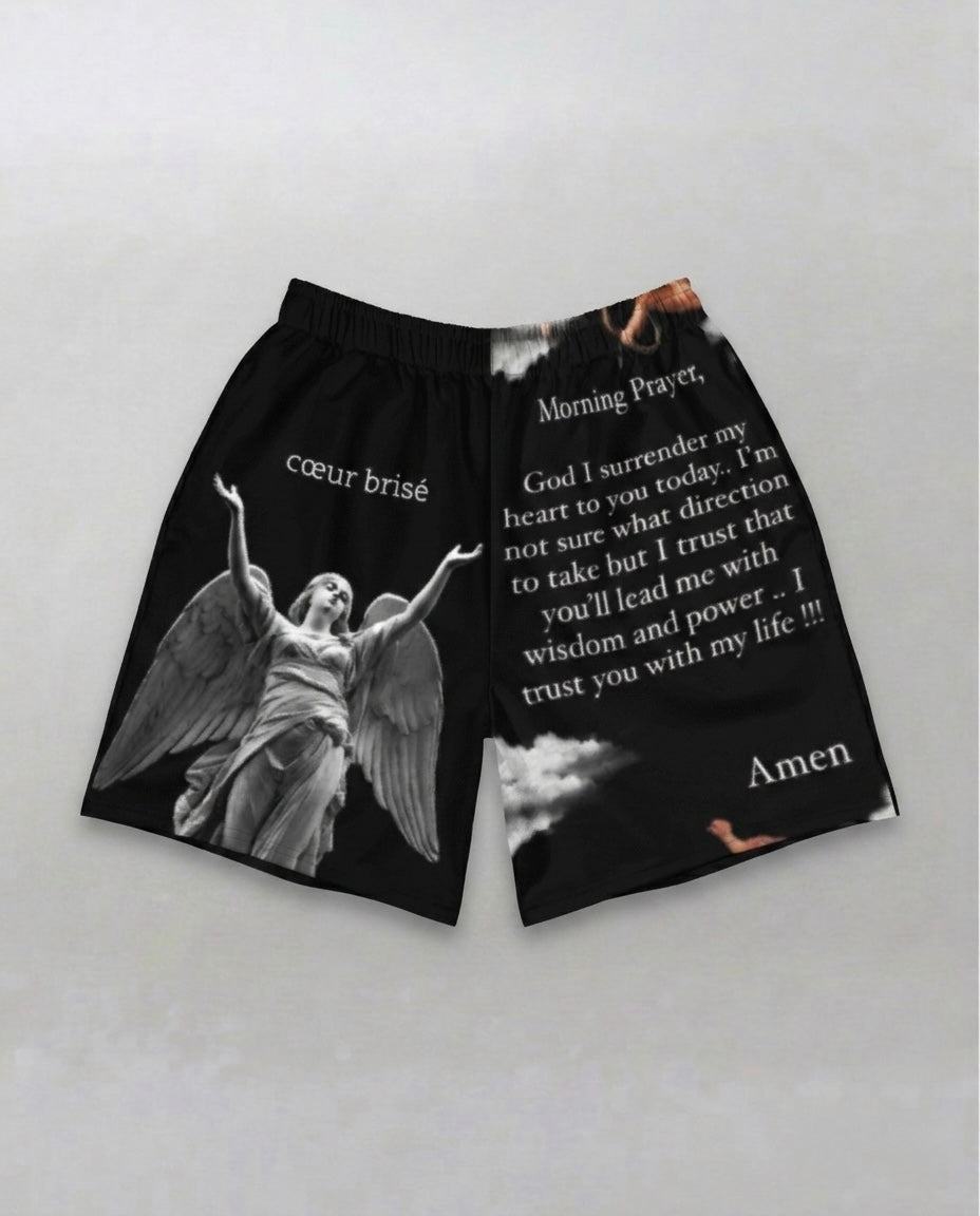 Morning Prayer Athletic Shorts