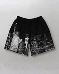 Black NYC Athletic Shorts